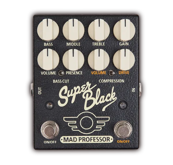 Super Black Guitar Pedal By Mad Professor