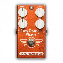 Tiny Orange Phaser Guitar Pedal By Mad Professor