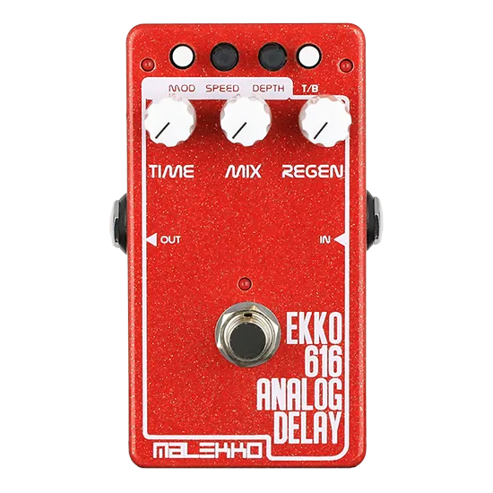 Ekko 616 Analog Delay Guitar Pedal By Malekko