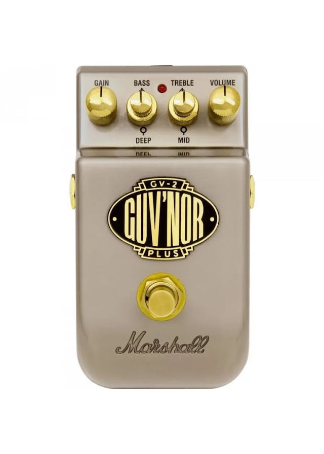 GV-2 Guv'nor Plus Guitar Pedal By Marshall