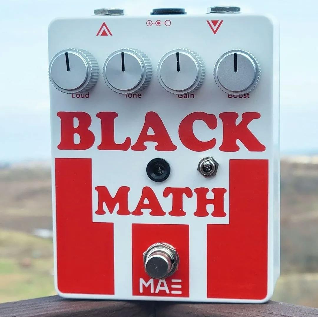 Black Math Guitar Pedal By Mask Audio Electronics