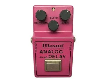 AD-80 Analog Delay Guitar Pedal By Maxon