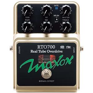RTO700 Real Tube Overdrive Guitar Pedal By Maxon