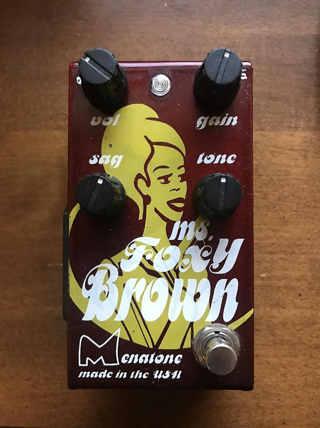 Ms Foxy Brown Guitar Pedal By Menatone