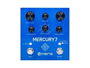 Mercury7 Reverb Pedal Guitar Pedal By Meris