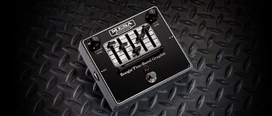 Boogie Five-Band Graphic Guitar Pedal By Mesa Boogie