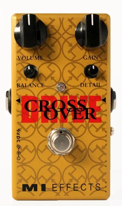 Cross Over Drive Guitar Pedal By MI Audio