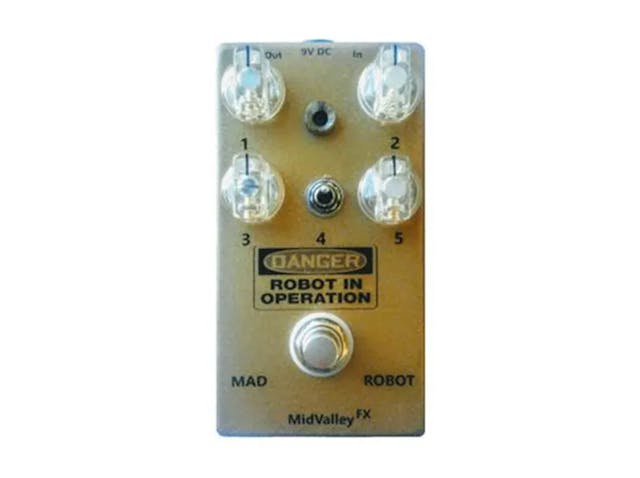 Mad Robot Guitar Pedal By MidValleyFx