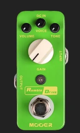Rumble Drive Guitar Pedal By MOOER
