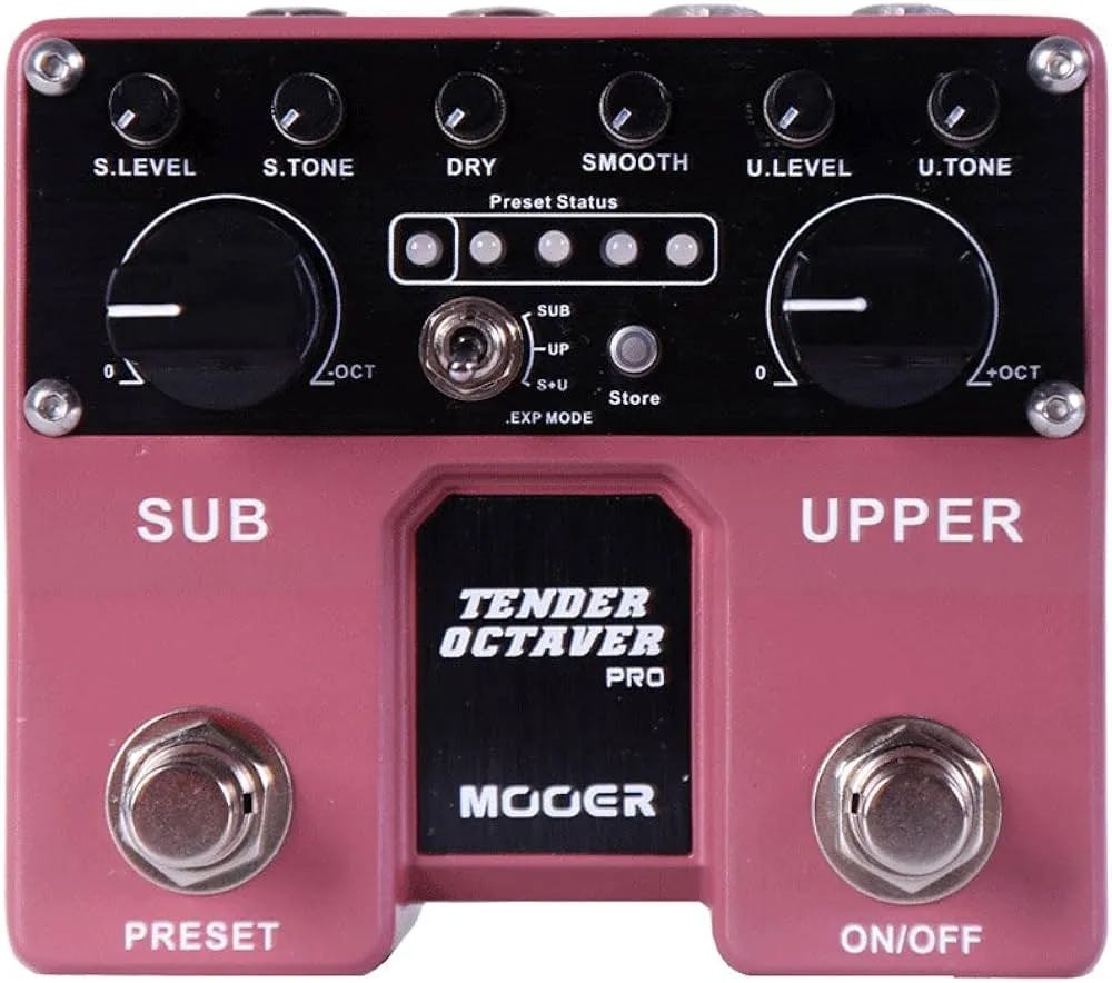 Tender Octaver Guitar Pedal By MOOER