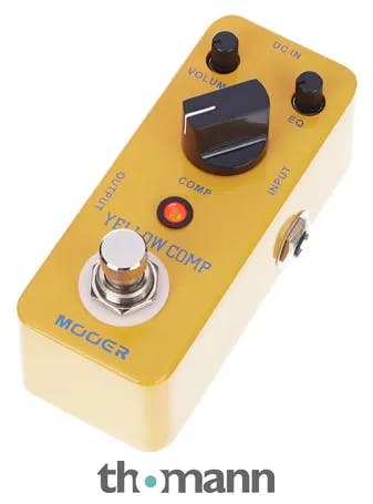 Yellow Comp Guitar Pedal By MOOER