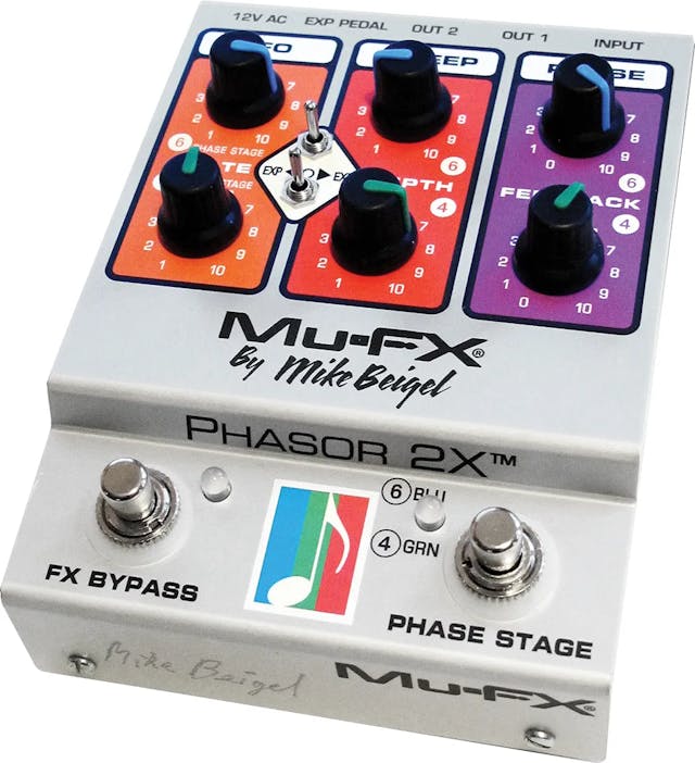 Phasor 2X Guitar Pedal By Mu-Fx