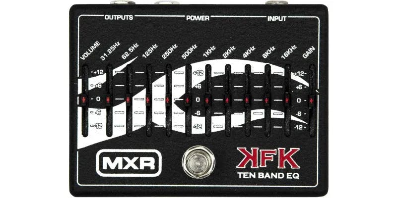 KFK1 Ten Band EQ Guitar Pedal By MXR