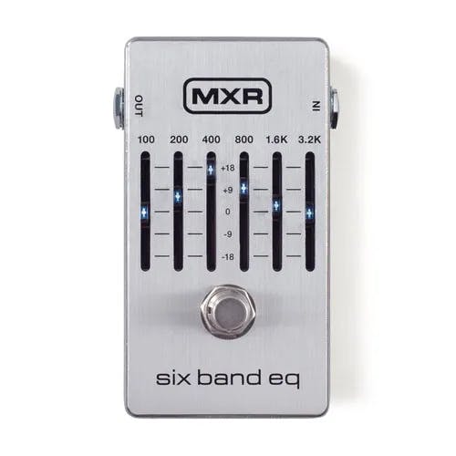 Six Band EQ - Silver Guitar Pedal By MXR