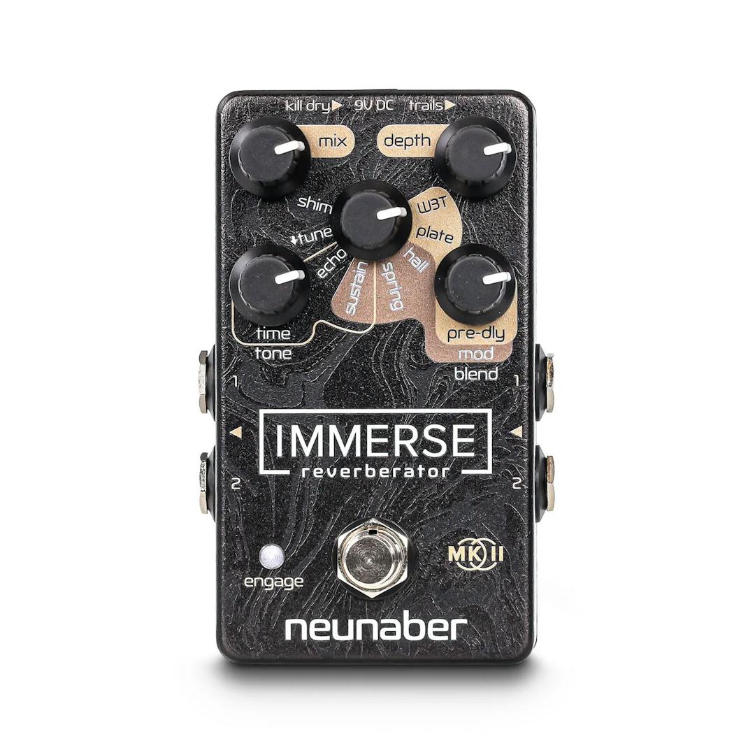 Immerse Reverberator Mk II Guitar Pedal By Neunaber Audio