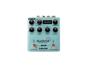 NDD-6 duotime Dual Delay Guitar Pedal By NUX