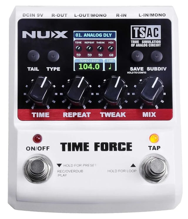 Time Force Guitar Pedal By NUX