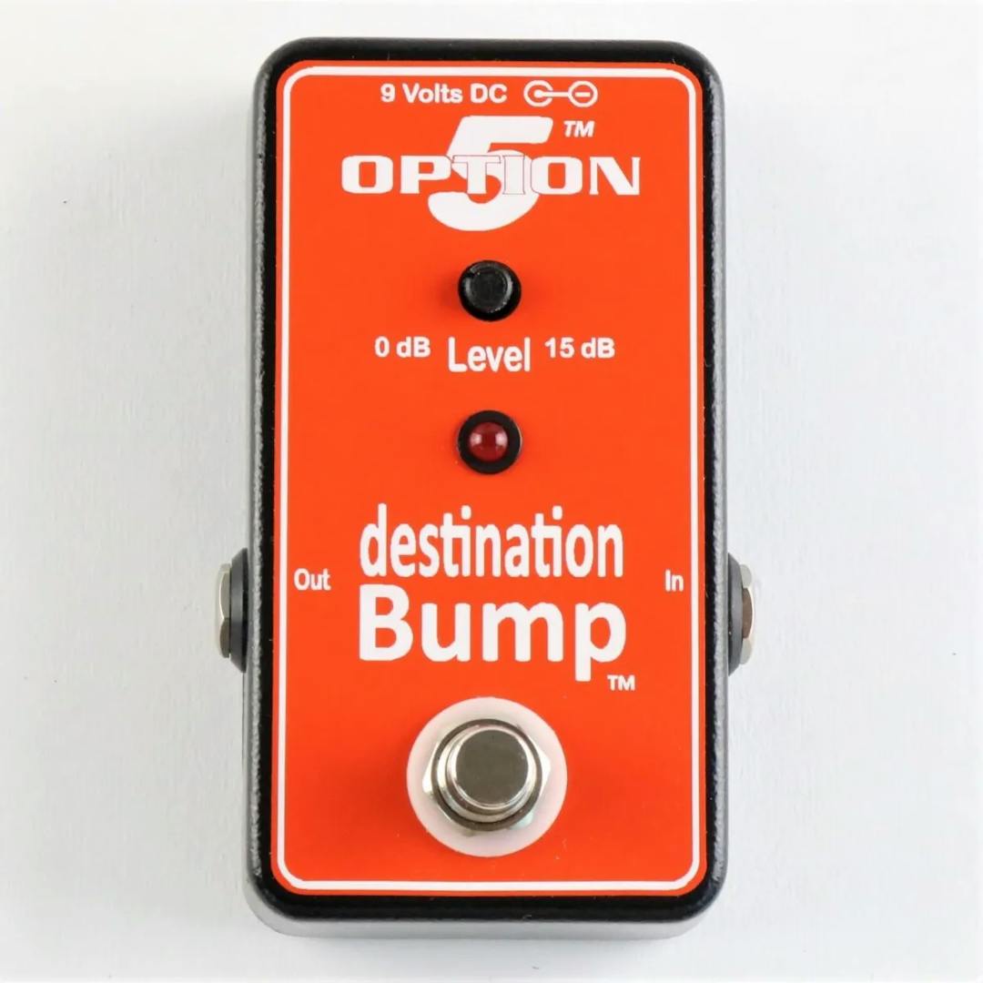Destination Bump Guitar Pedal By Option 5