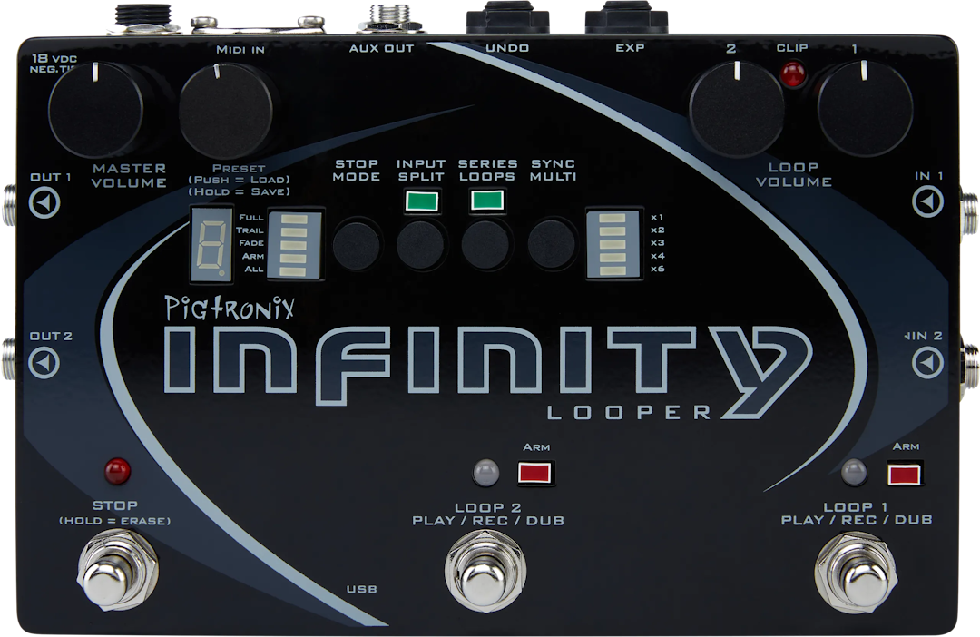 Infinity Looper Guitar Pedal By Pigtronix