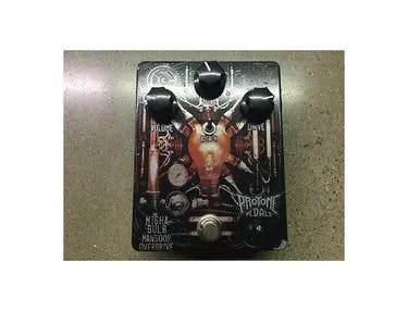 Misha Bulb Mansoor Overdrive Guitar Pedal By Pro Tone