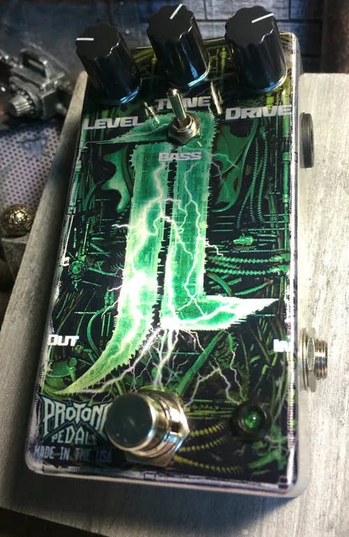 Jeff Loomis Signature Overdrive Guitar Pedal By Pro Tone Pedals