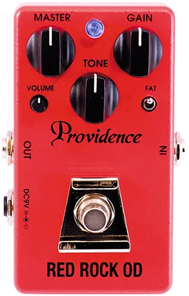 Red Rock OD ROD-1 Guitar Pedal By Providence