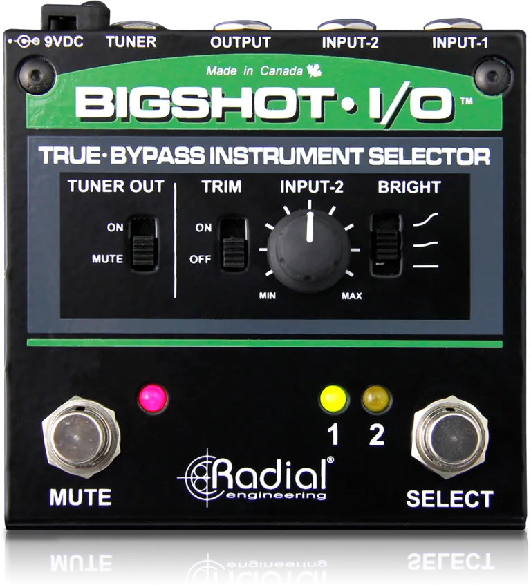 BigShot i/o Guitar Pedal By Radial