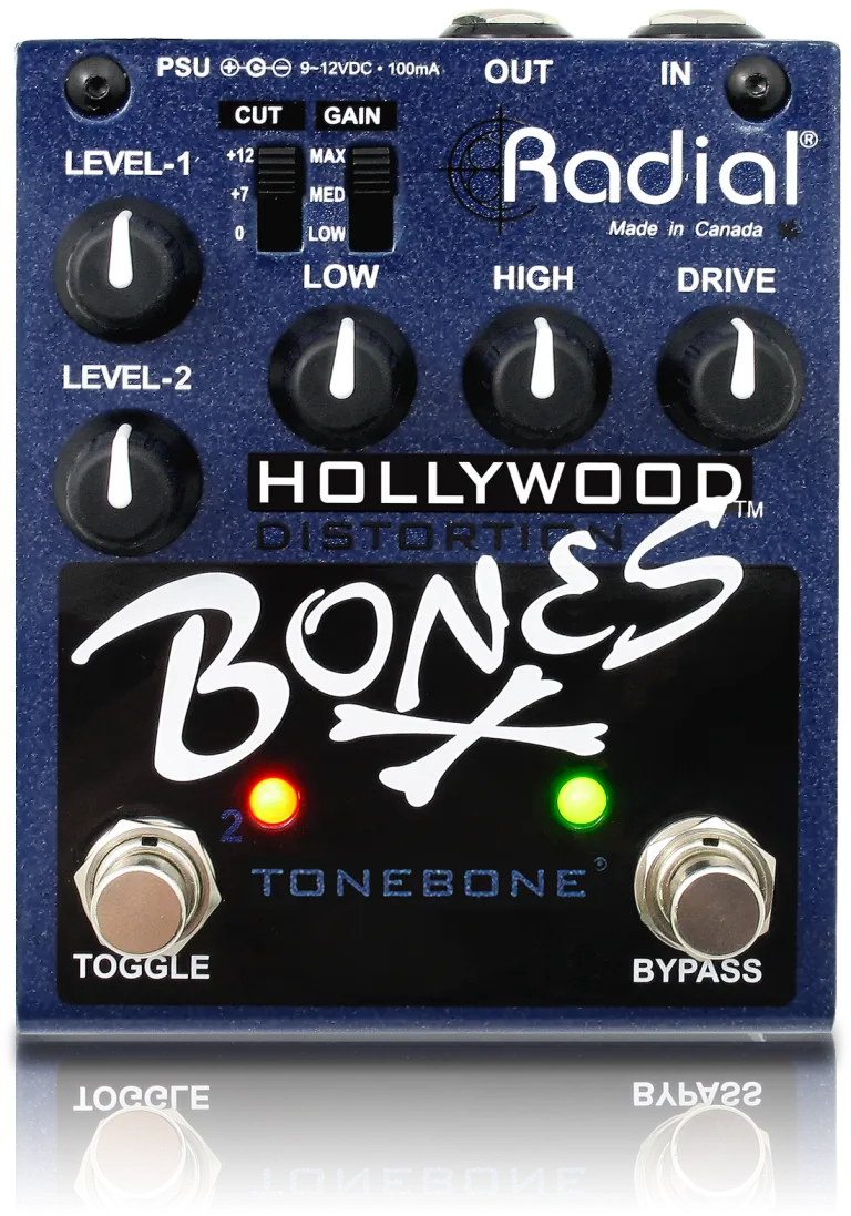 Bones Hollywood Guitar Pedal By Radial