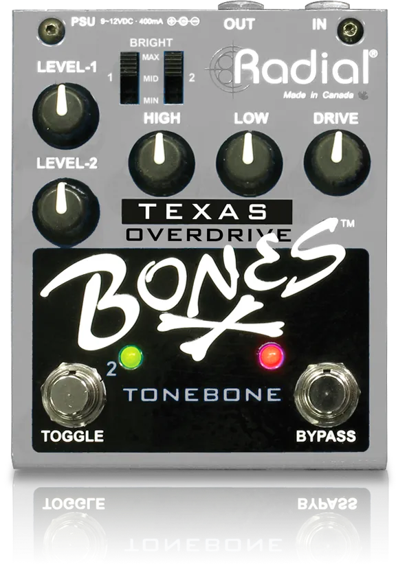 Bones Texas Guitar Pedal By Radial