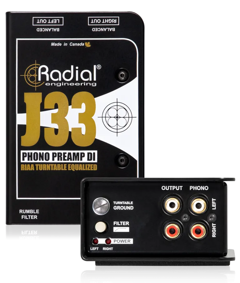 J33 Guitar Pedal By Radial