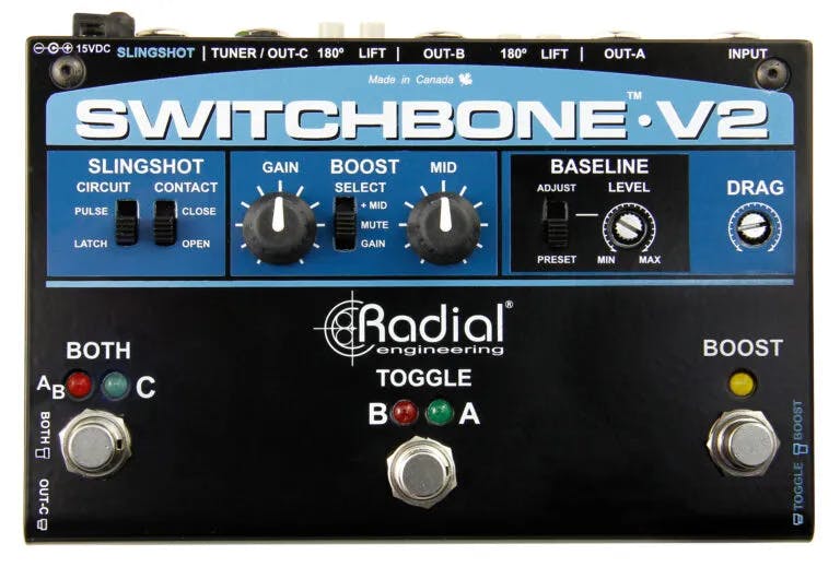 Switchbone V2 Guitar Pedal By Radial