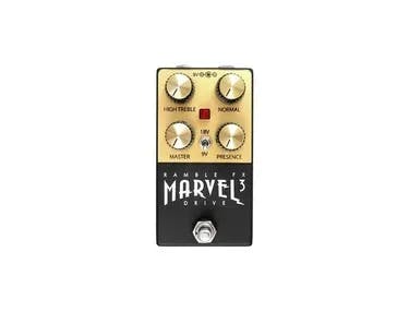 Marvel Drive 3 Guitar Pedal By Ramble FX