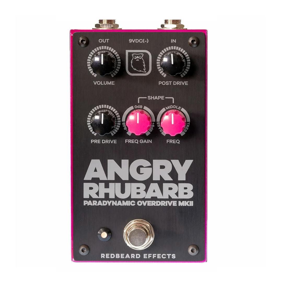Angry Rhubarb Guitar Pedal By Redbeard Effects