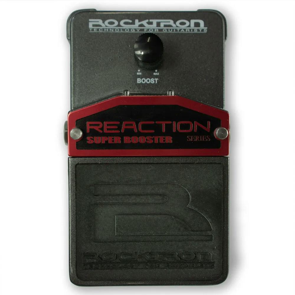 Reaction Super Booster Guitar Pedal By Rocktron