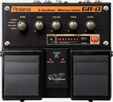 GR-D V-Guitar Distortion Guitar Pedal By Roland