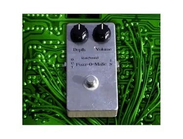 Fuzz-O-Matic Guitar Pedal By RonSound