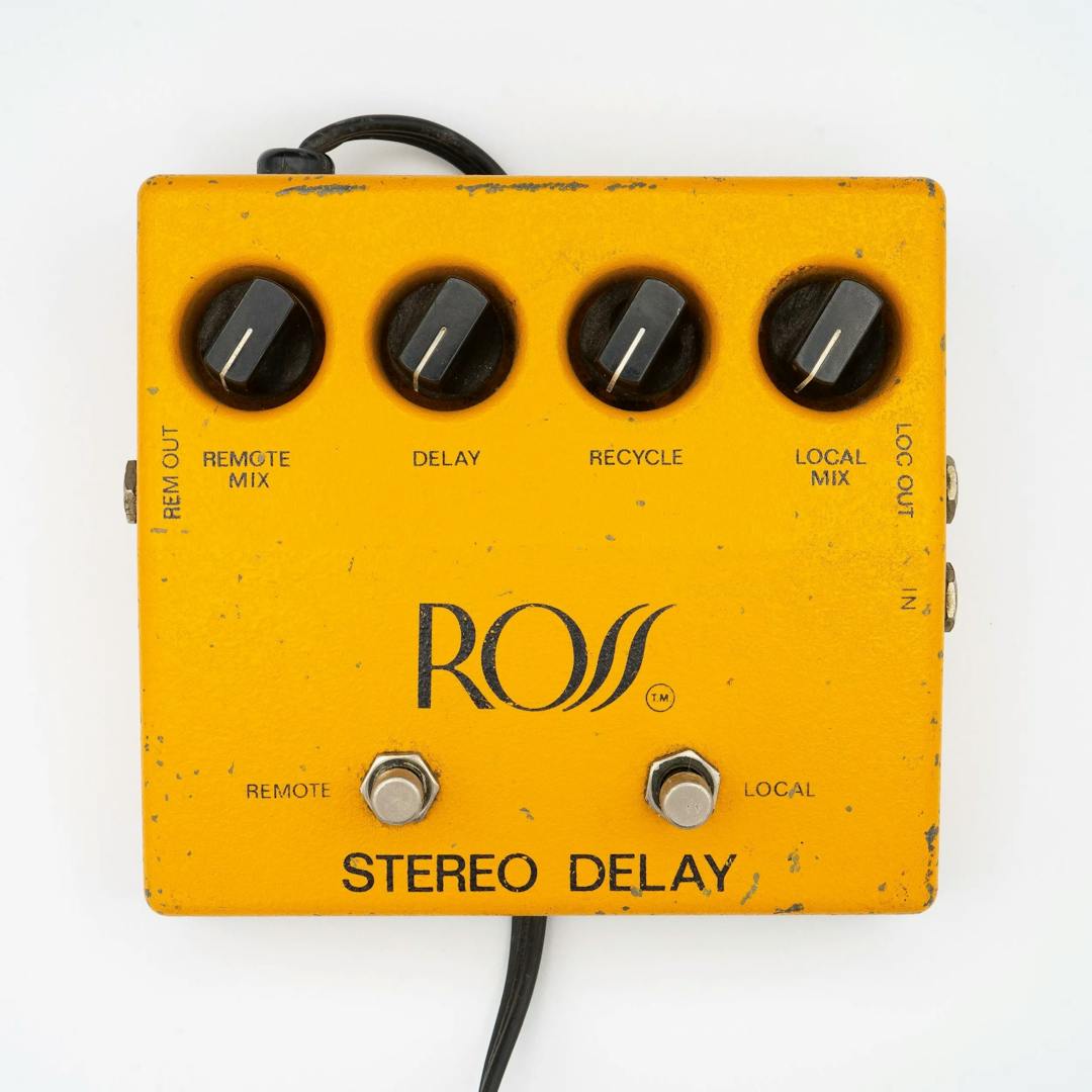 Stereo Delay Guitar Pedal By Ross