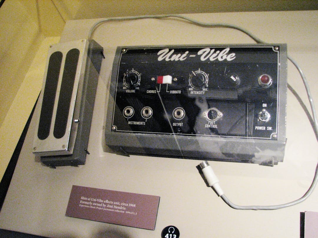 Uni-Vibe Guitar Pedal By Shin-ei