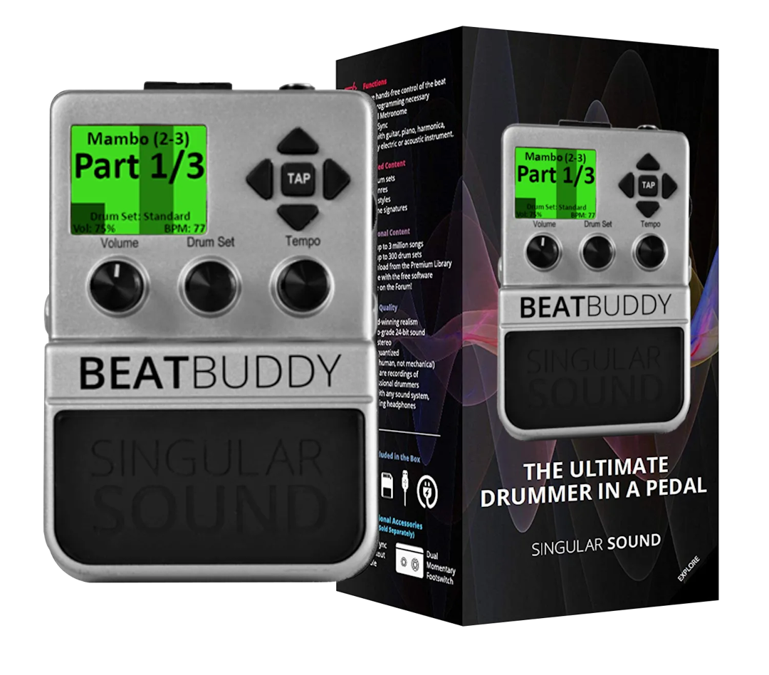 BeatBuddy Guitar Pedal By Singular Sound