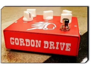 Gordon Drive Guitar Pedal By Sioux Guitars