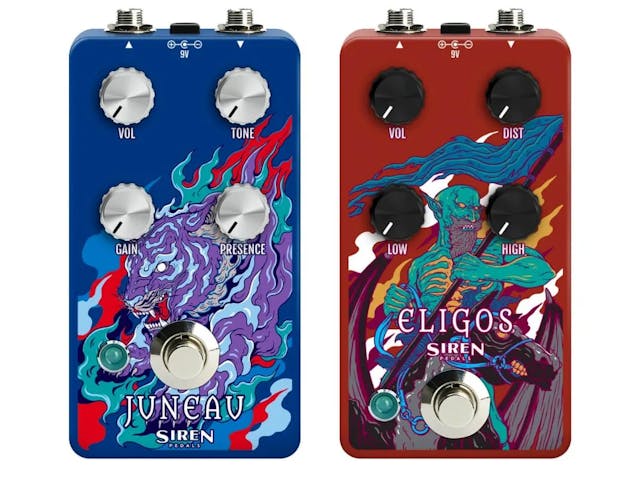 Eligos Guitar Pedal By Siren Pedals