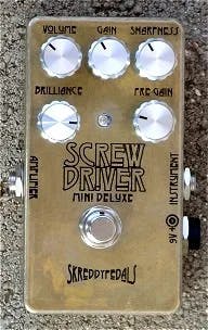 Screw Driver Mini Deluxe Guitar Pedal By Skreddy