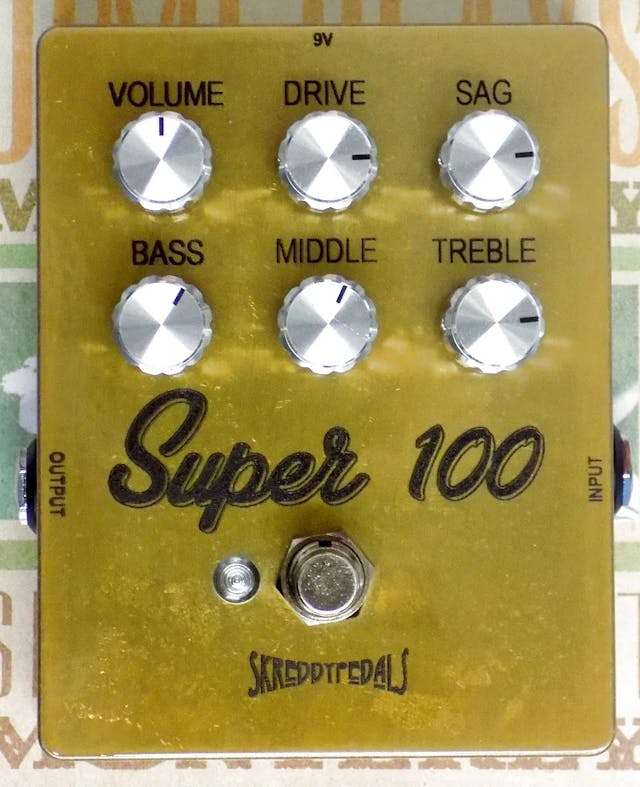 Super 100 Guitar Pedal By Skreddy