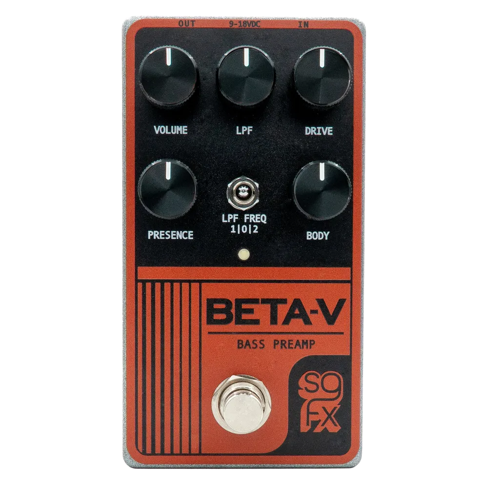Beta Guitar Pedal By SolidGoldFX