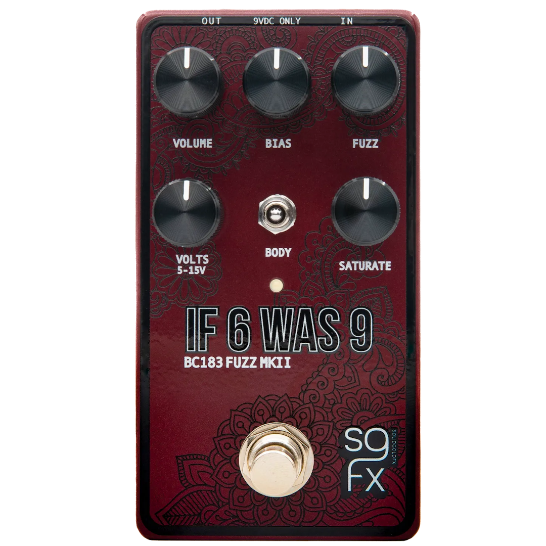 If 6 Was 9 Guitar Pedal By SolidGoldFX
