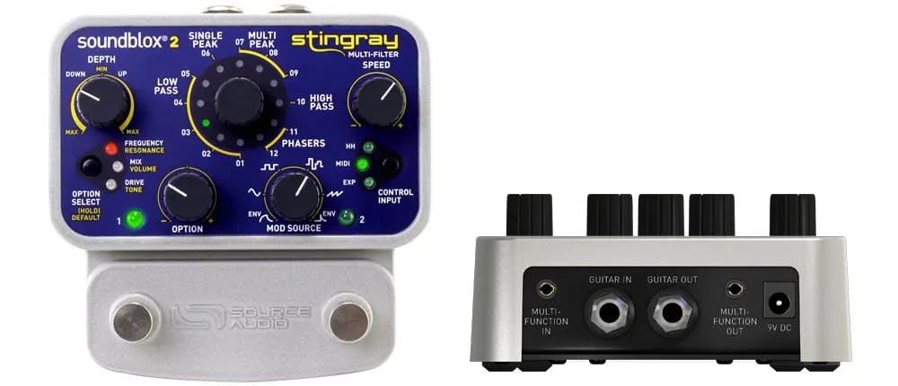 Soundblox 2 Stingray Multi-Filter Guitar Pedal By Source Audio
