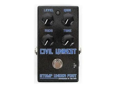 Civil Unrest Guitar Pedal By Stomp Under Foot