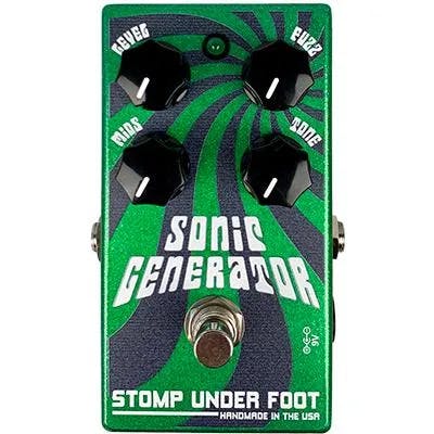 Sonic Generator Guitar Pedal By Stomp Under Foot