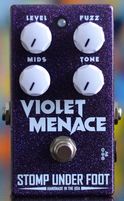 Violet Menace Guitar Pedal By Stomp Under Foot