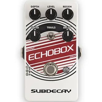 Echobox Modulated Delay Guitar Pedal By Subdecay